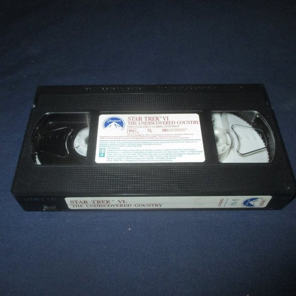 Star Trek 1-7 VHS Bundle of 7 tapes from the 1980s to 1990s - Picture 11 of 12
